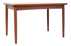 Mid-Century Danish Teak Extendable Dining Table, 1960s