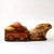 1990s Vintage Wesson Folk Art Chalkware Bunny Rabbits Pushing Cart of Eggs Figurines-a Pair For Sale - Image 5 of 16