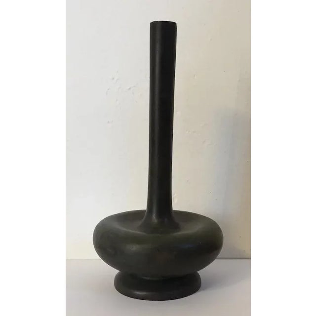 Antique 19th Century Japanese Meiji Bronze Vase For Sale - Image 9 of 11