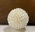 Vintage White Sea Shell Decorative Ball For Sale - Image 4 of 9