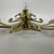 Brass Ceiling Lamp by C. S. Arte, Italy, 1970s For Sale - Image 3 of 8
