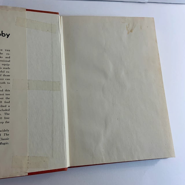 Magic as a Hobby by Bruce Elliot with foreword by Orson Welles and Illustrated by L. Vosburgh Lyons - Magic as a Hobby:...