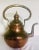 Antique Copper and Brass Tea Kettle For Sale - Image 9 of 10