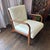 Mid-Century Modern Wood-Framed Armchair in White For Sale In Chicago - Image 6 of 7