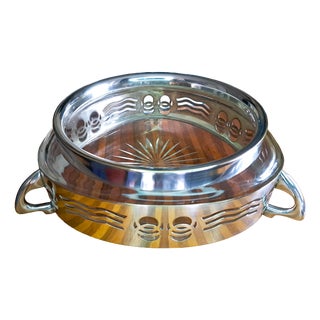 Vienna Seccession Silver-Plated Alpaca Jardiniere from Argentor, 1890s For Sale