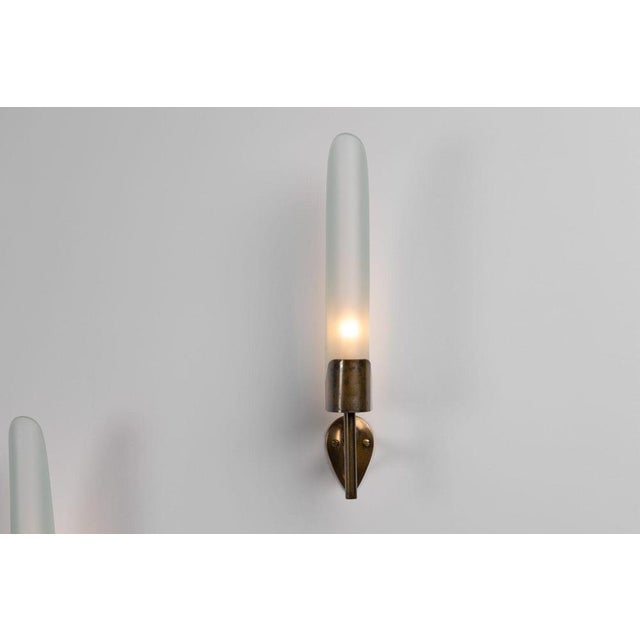 Model 2080 Sconces by Max Ingrand for Fontana Arte, Italy, 1955, Set of 2 For Sale - Image 10 of 14