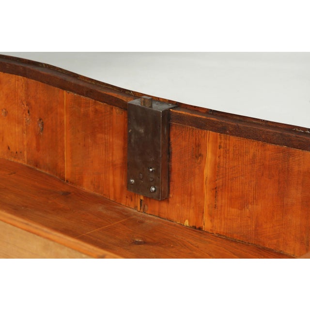 Brown Antique Baroque Chest of Drawers, 1750 For Sale - Image 8 of 13