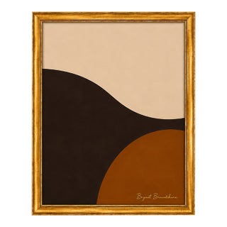 Quiet Terrain Modern Painting, Framed by Bryan Boomershine For Sale