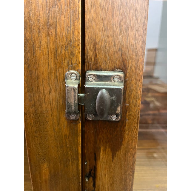 Antique Two-Piece Stepback Cupboard For Sale - Image 6 of 13