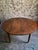 Wood Antique French Round Oak Drop-Leaf Dining Table, 1870s For Sale - Image 7 of 18
