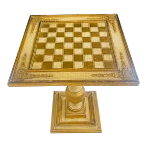 Italian Tilt Top Game Table Gilded Hollywood Regency Style