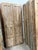 1920s Vintage Hand-Carved Wooden Sliding Barn Door – Antique Reclaimed Wood Statement Door Panel 80 For Sale - Image 5 of 7