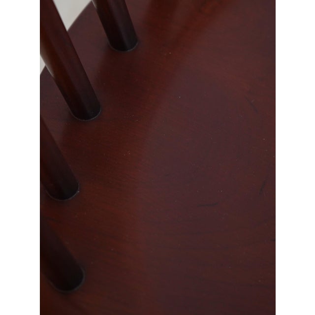 Pair of Frederick Duckloe Cherry Windsor Side Chairs For Sale - Image 12 of 18