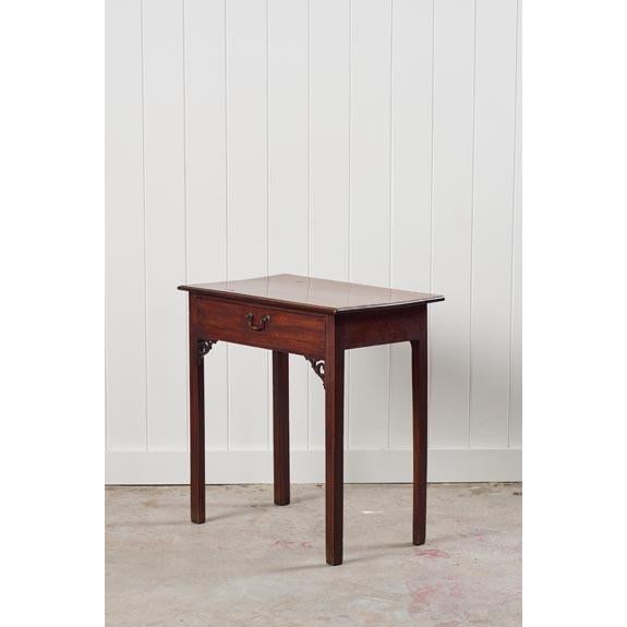 Single Drawer Georgian Side Table (c.1800) For Sale - Image 10 of 14