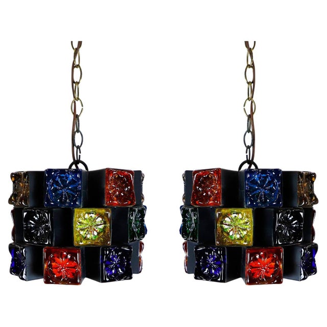 Mid 20th Century Mid Century Mexican Modern Pair of Lamps by Feders For Sale - Image 13 of 17