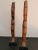 Wood Vintage 1960s Teak Modernist Sculptures - a Pair For Sale - Image 7 of 12