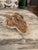 Free form alabaster catchall dish. The amorphous shape combined with the stripes of the layers gives great depth to this...