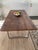 This stunning rustic handmade farmer's table was built in Trinity, Florida by a local artisan, and features solid chestnut...