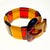 Mid-Century Modern Vintage Art Deco Style Bakelite Catalin Bracelet with Cherry Juice and Butterscotch Panels, 1940s For Sale - Image 3 of 14
