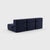 Contemporary Curt Modular Set - Flexible 3-Seater - Dama - 0048 (Dark Blue) by Ambivalenz, Set of 6 For Sale - Image 3 of 5
