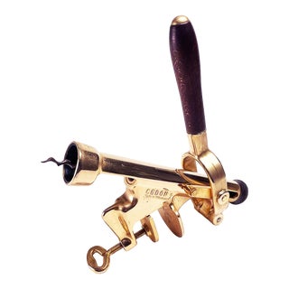 1990s German Cedon Professional Counter Mount Wine Bottle Opener For Sale