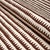 Asian Sample - Schumacher Corfu Stripe Fabric in Brown For Sale - Image 3 of 3