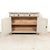 Handcrafted Gustavian Style Painted Buffet With Reeded Front For Sale - Image 9 of 17