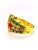 2000 - 2009 Bochic "Capri" Vintage Ruby, Sapphire, Tsavorite & Garant Bangle Set In 18K Gold For Sale - Image 5 of 18