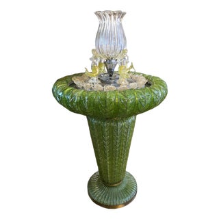 Large Murano Glass Light Fountain, Italy, 1950s For Sale