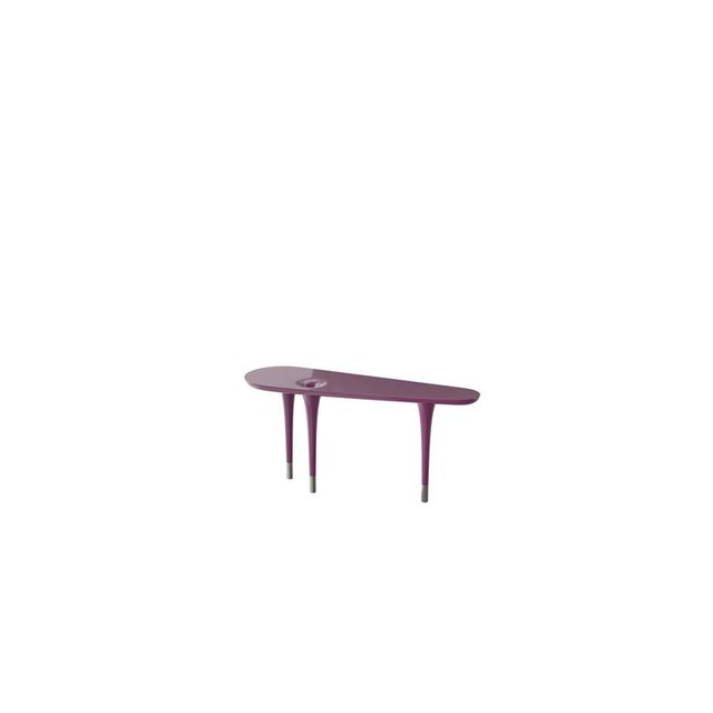 Delphine console table with traffic purple lacquer finish by ultramobili. Dimensions: w 160 x d 50 x h 76 cm. Materials:...