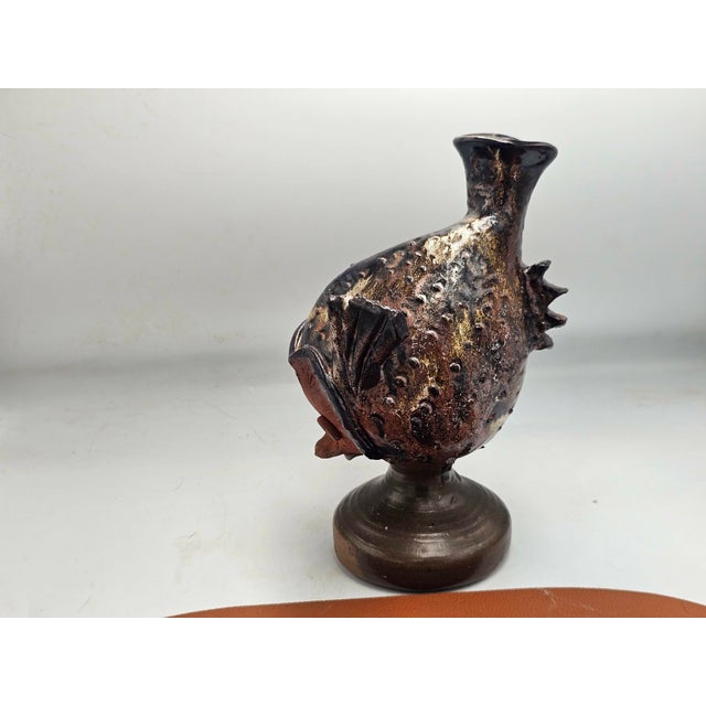 Ceramic Fish Vase, 1890s For Sale - Image 6 of 13