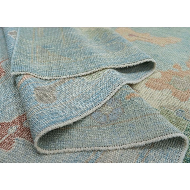 Turkish Oushak Rug 12'3" x 15'5" #20404 For Sale In Houston - Image 6 of 8