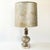 Space Age Table Lamp in Steel with Relief and Moire Reflections, 1970s For Sale - Image 12 of 12