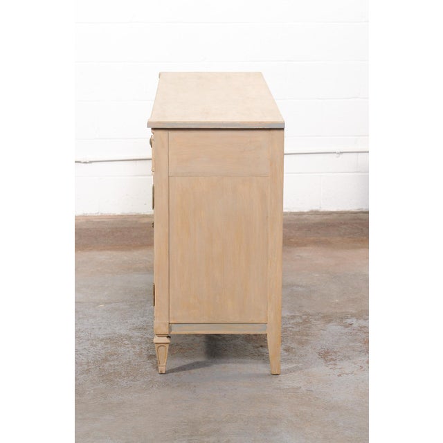 French Painted Sideboard/Buffet, Mid 20th C For Sale - Image 9 of 13