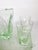 1940s Glass Set Tray, France, 1940, Set of 6 For Sale - Image 5 of 11