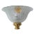 Murano Gold and Transparent Wall Light, 1970 For Sale
