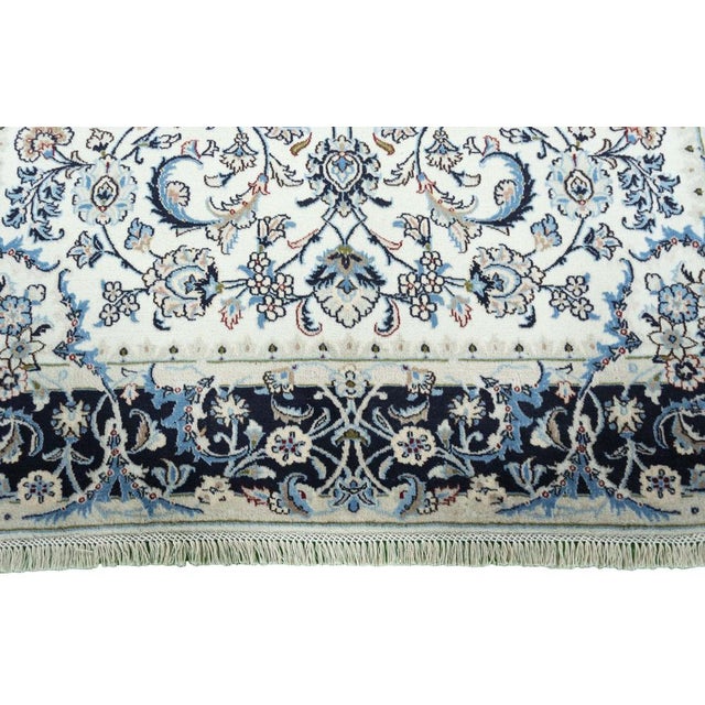Beige Hand-Knotted Kashmar Cork Rug, 2000s For Sale - Image 8 of 10
