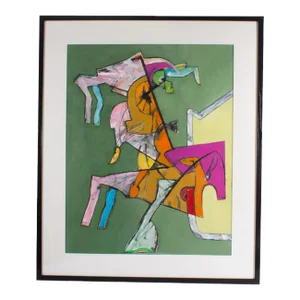 Abstract Mixed Media Painting by James L. Bruch