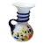 1980s Gorgeous Vitricolor Confetti Recycled Glass Pitcher W/ Rigaree From Spain For Sale
