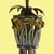 Late 20th Century Vintage Faux Bamboo Palms Chandelier For Sale - Image 5 of 5