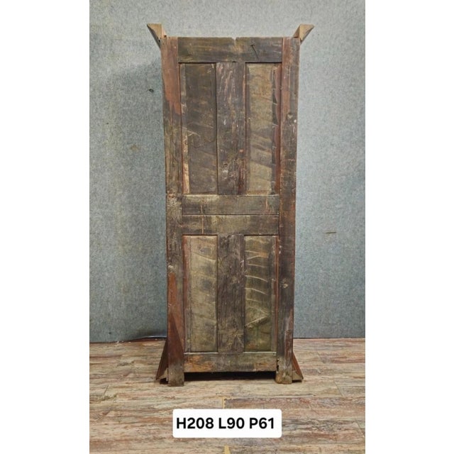 Antique Wooden Wardrobe, 1800s For Sale - Image 9 of 10