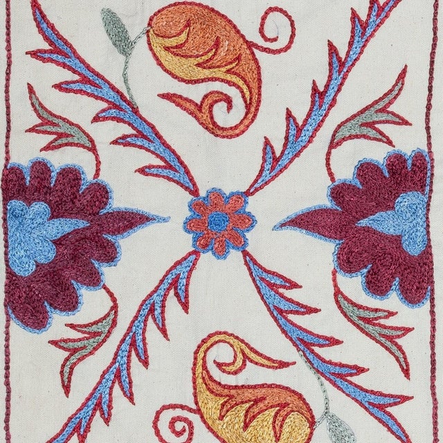 New Hand-Embroidered 100% Cotton Cushion Cover – Authentic Uzbek Textile Art Bring a touch of Central Asian heritage to...