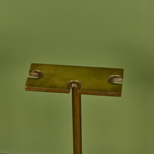 Brass Fireplace Tool Set For Sale - Image 12 of 17