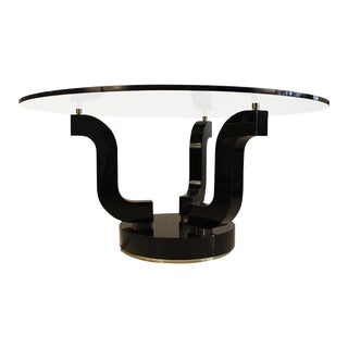 Art Deco-Revival Dining Table For Sale
