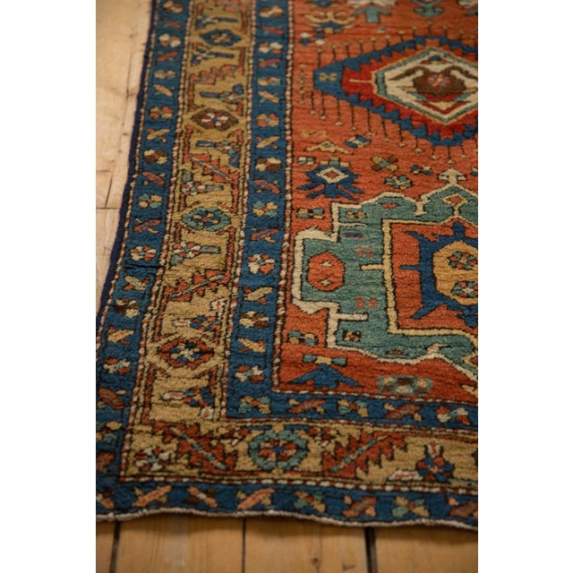 1920s Antique Heriz Rug Runner - 3'7" x 11'7" For Sale - Image 5 of 11