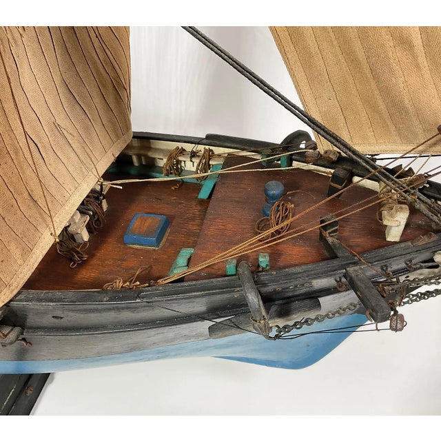 Antique Ship Model "Flying Cloud" For Sale - Image 10 of 12