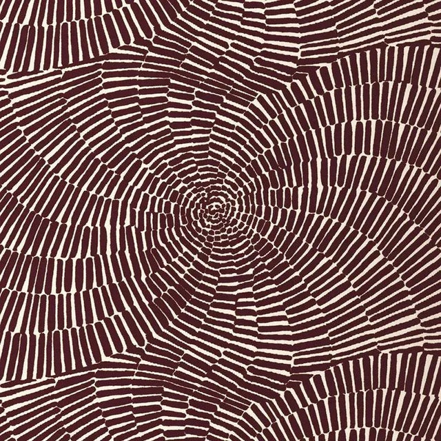 Sample- Schumacher X Trina Turk Sonriza Print Fabric in Java For Sale