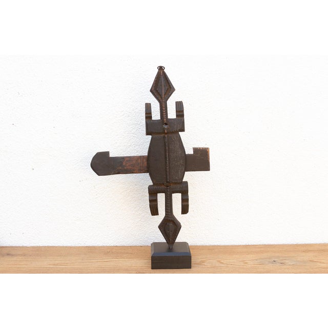 African Antique African Dogon Spirit Guardian Door Lock For Sale - Image 3 of 9