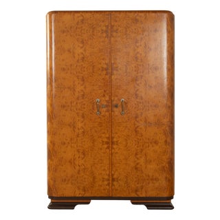 Art Deco Wardrobe, 1920s For Sale