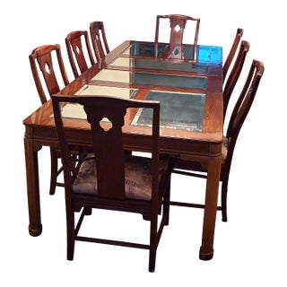 1980s Thomasville "Horizon" Collection Dining Table & Chairs For Sale